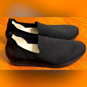 Ara Fusion4 women’s Black Slip-On‎ Shoes size 10.5 US/ 8 UK